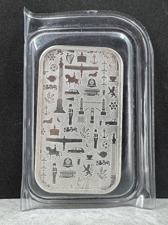 1oz .999Ag JBR Recovery LTD Barre Vakumpakket
