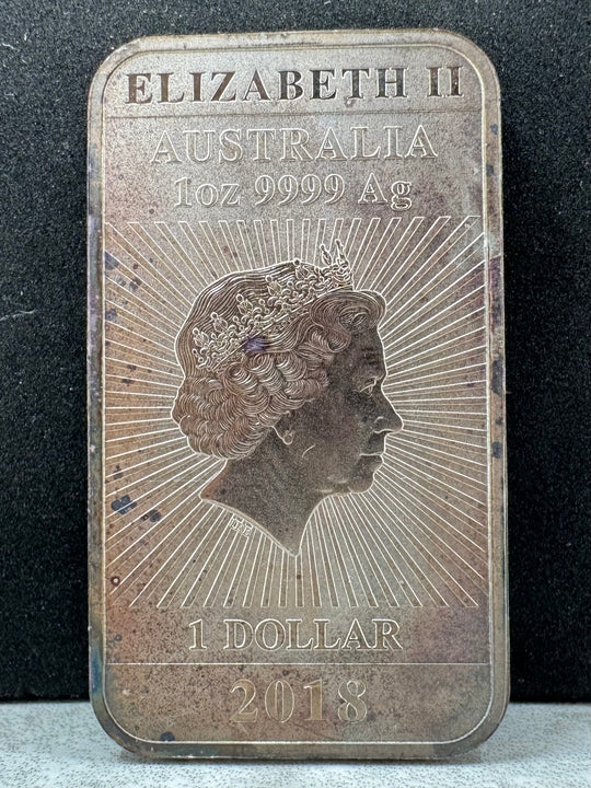 1oz .999Ag 2018 Australia 1 Dollar