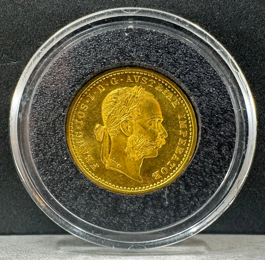 3,44g .999Au 1914 1 Dukat Østerrike-Ungarn