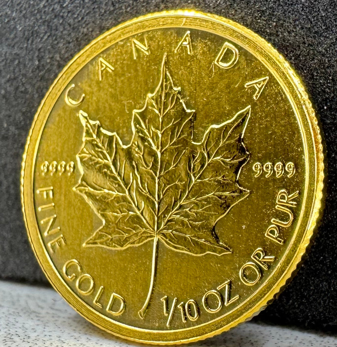 1/10oz .999Au 2011 Canada Maple Leaf