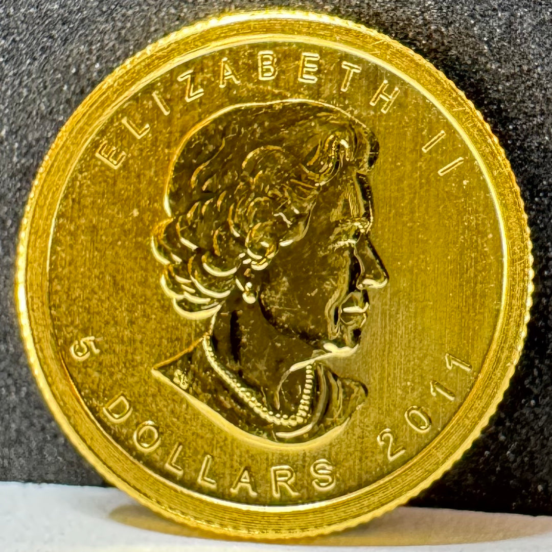 1/10oz .999Au 2011 Canada Maple Leaf