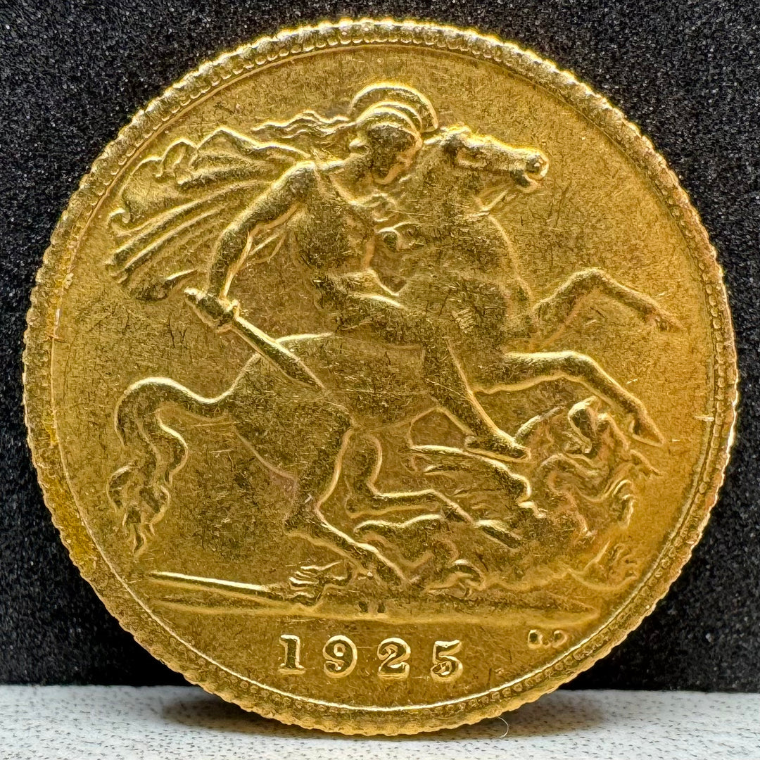 3,66g .999Au 1925 1/2 Sovereign