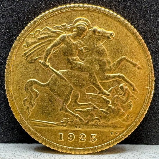 3,66g .999Au 1925 1/2 Sovereign