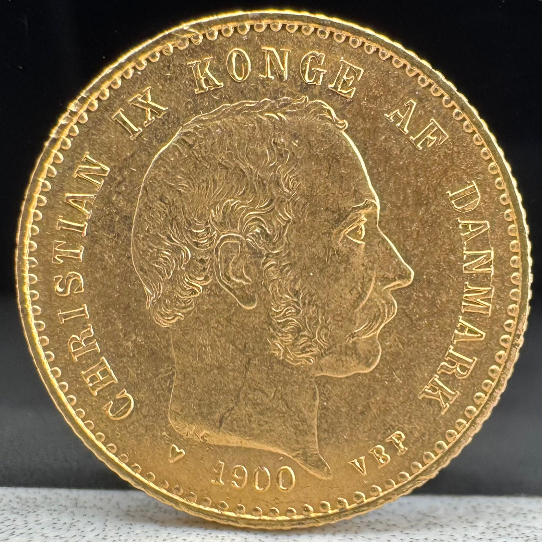 4,03g .999Au 1900 Danmark 10 Kroner