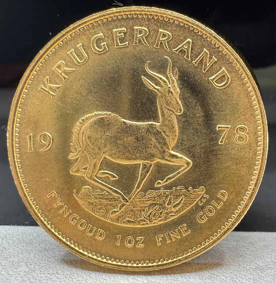 1oz .999Au South Africa Krugerrand 1978