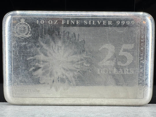 10oz .999Ag Niue Island Silvernote 2023