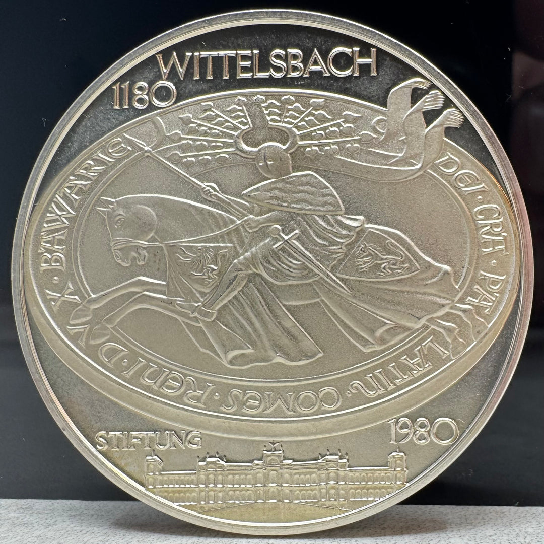 39,77g .999Ag Wittelsbach 1180-1980