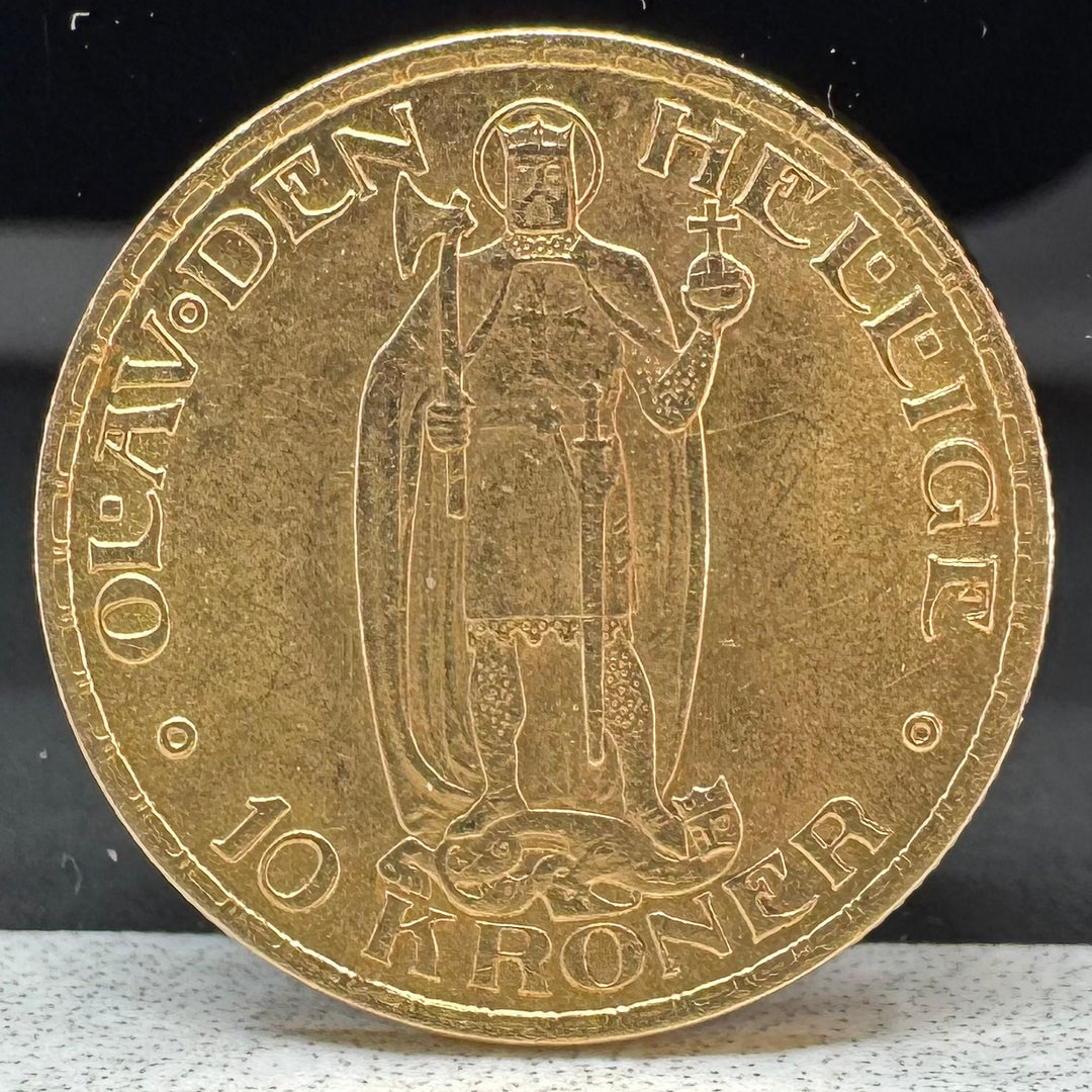 10 Kroner 1910 Kong Haakon VII Kv.1+/01