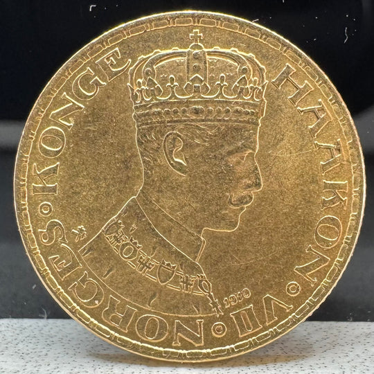 10 Kroner 1910 Kong Haakon VII Kv.1+/01