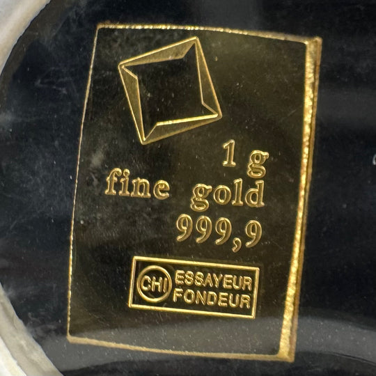 1g .999Au Essayeur Fondeur