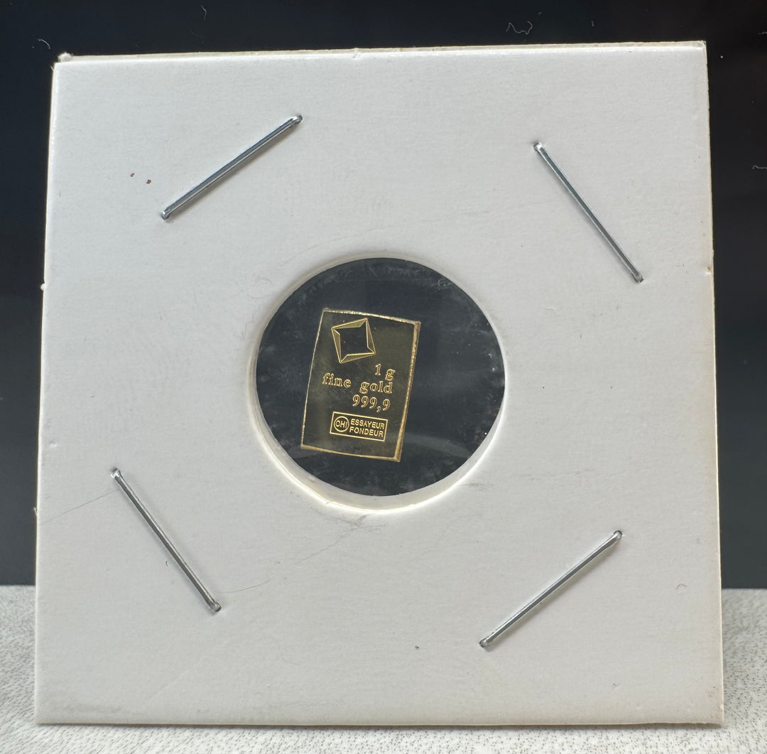 1g .999Au Essayeur Fondeur