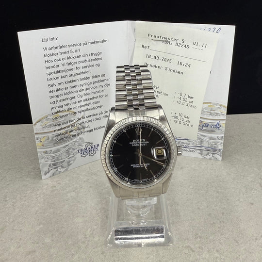 Rolex Datejust 1988 Ref: 16220