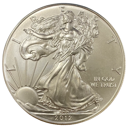 1 oz .999 Silver Eagle Diverse årstall