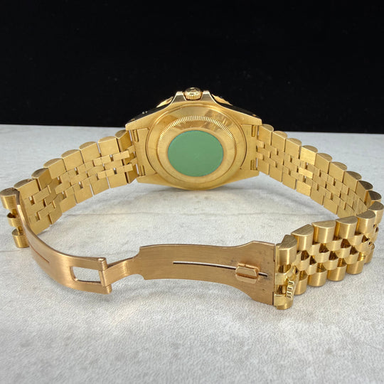 1993 Rolex GMT-MAster II 18K Gull Ref: 16718