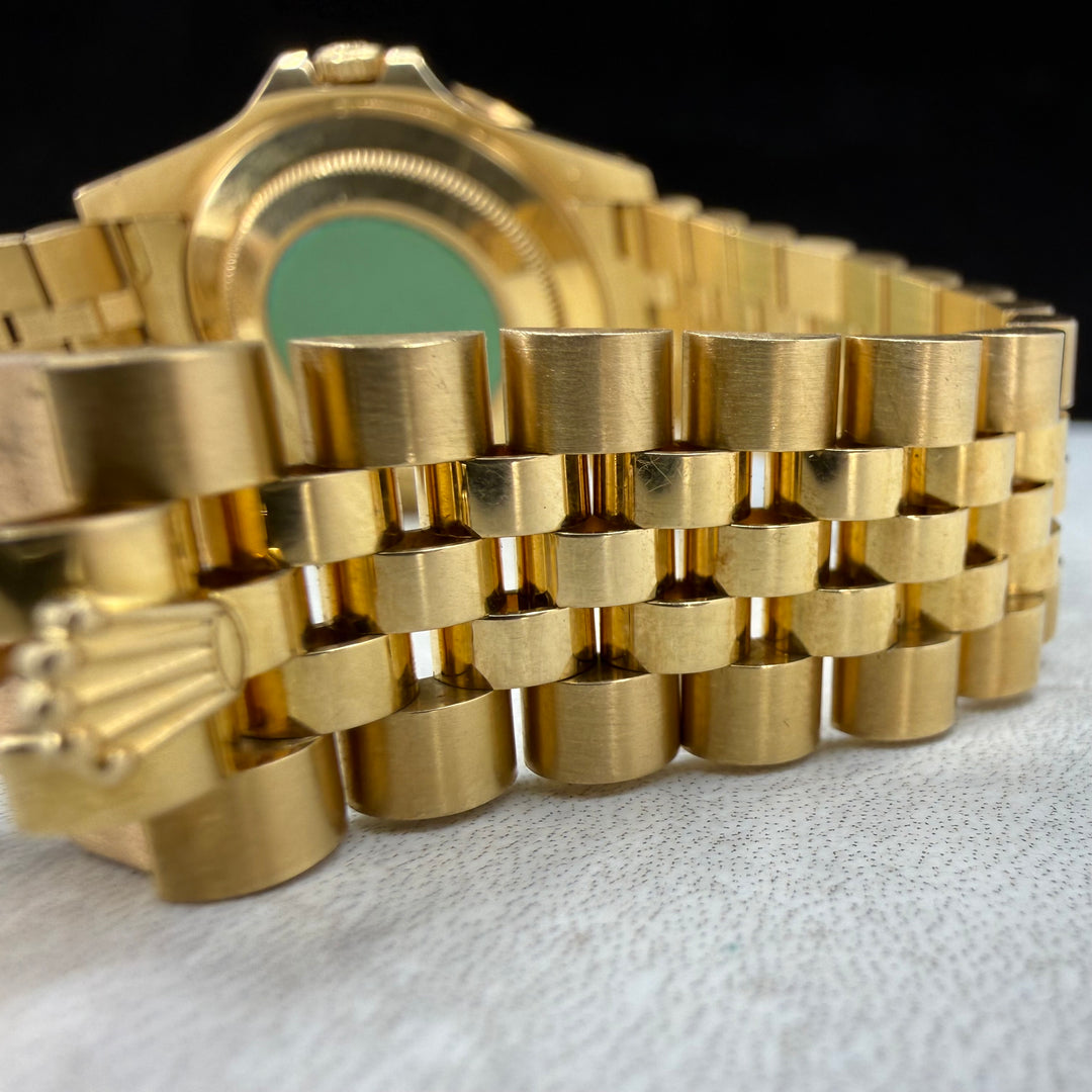 1993 Rolex GMT-MAster II 18K Gull Ref: 16718