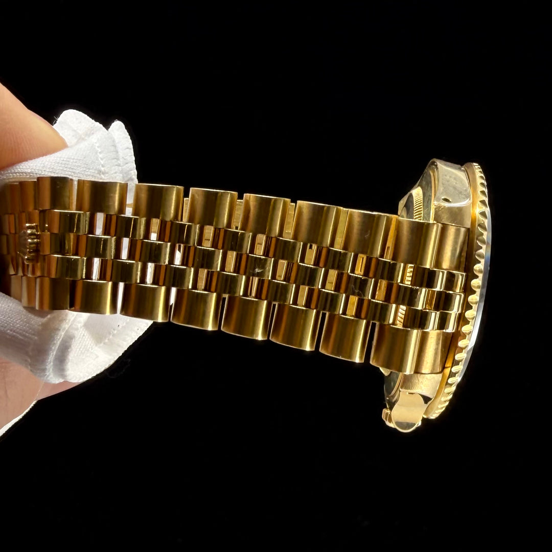 1993 Rolex GMT-MAster II 18K Gull Ref: 16718