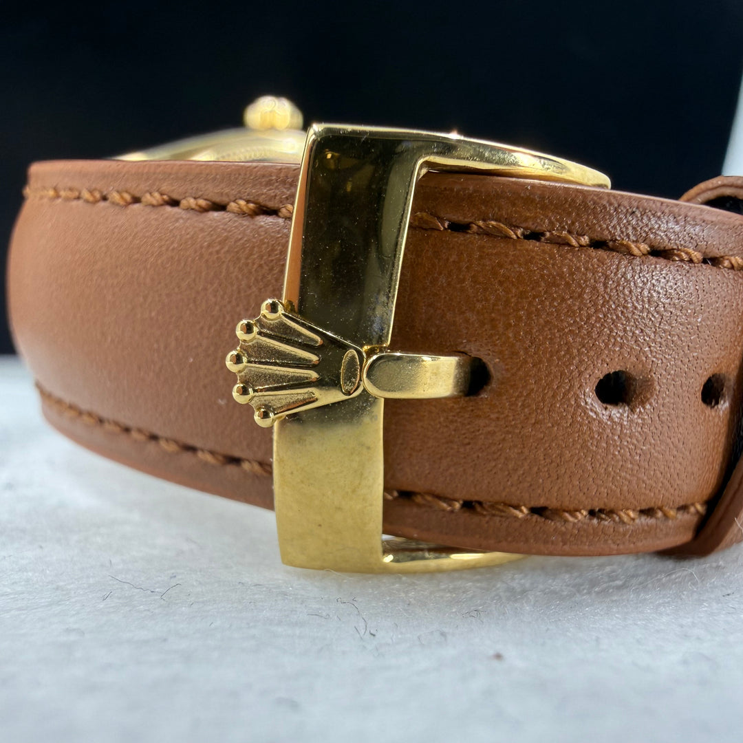 1963 Rolex Oyster Perpetual 34 14K Ref: 1005 Lume Patina