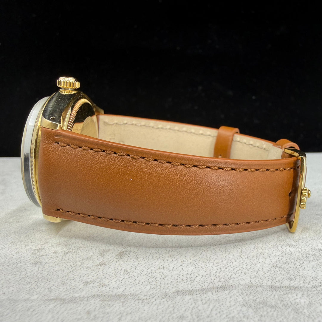 1963 Rolex Oyster Perpetual 34 14K Ref: 1005 Lume Patina