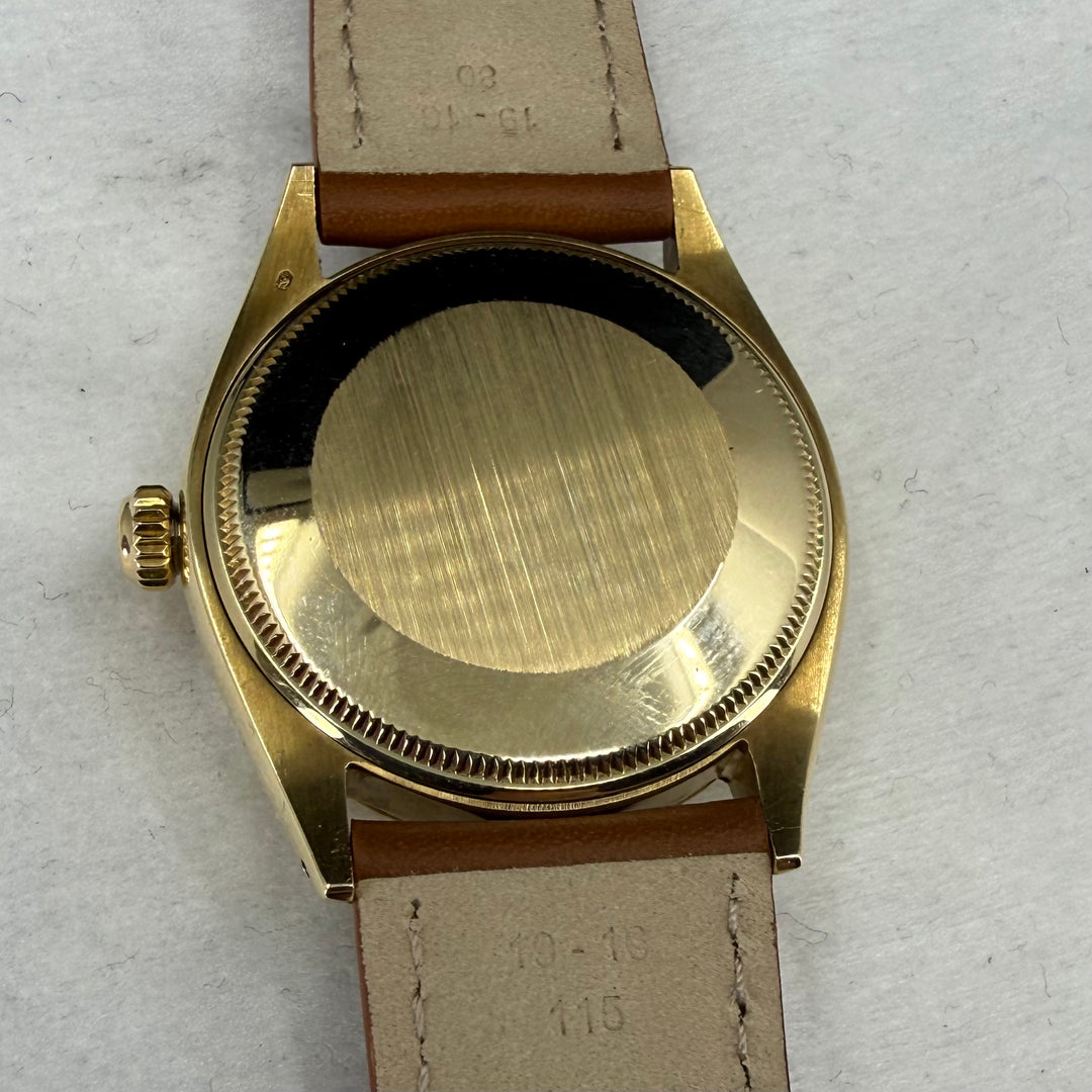 1963 Rolex Oyster Perpetual 34 14K Ref: 1005 Lume Patina