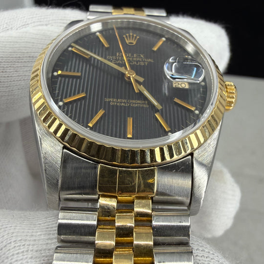 1993 Rolex Datejust 36 18K Gull/Stål Ref: 16233