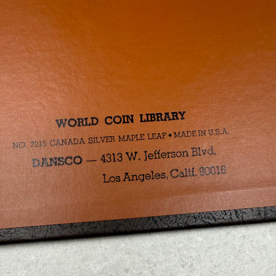 33oz .999Ag Maple Leaf 1988-2019 i perm fra World Coin Library