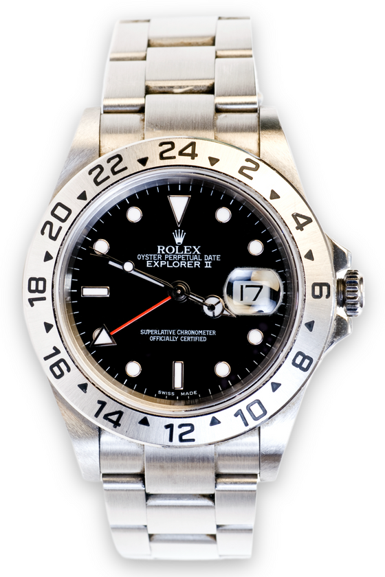 Rolex Explorer II Black Dial 40mm