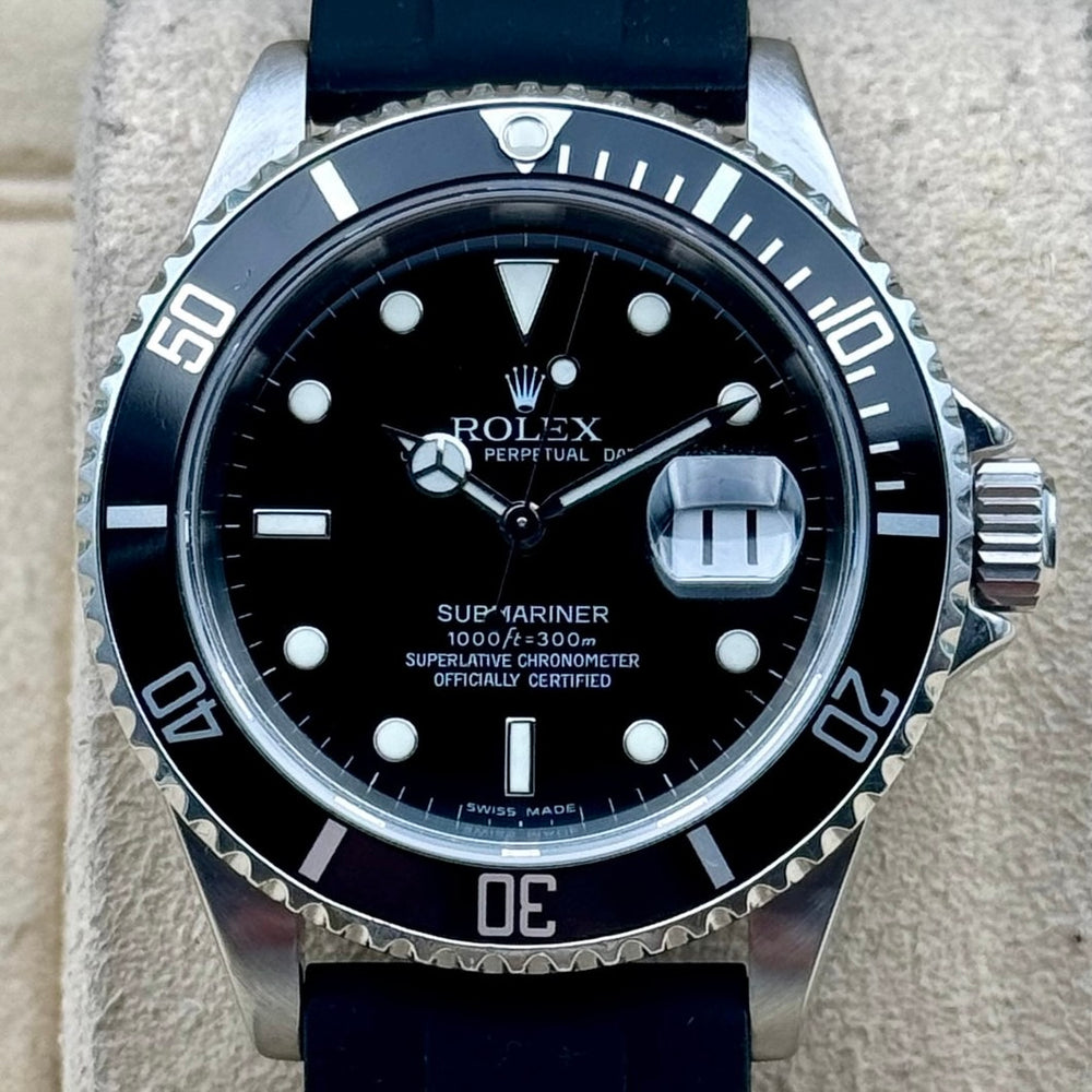 Rolex Submariner 2006 Ref: 16610 m/Oysterflex