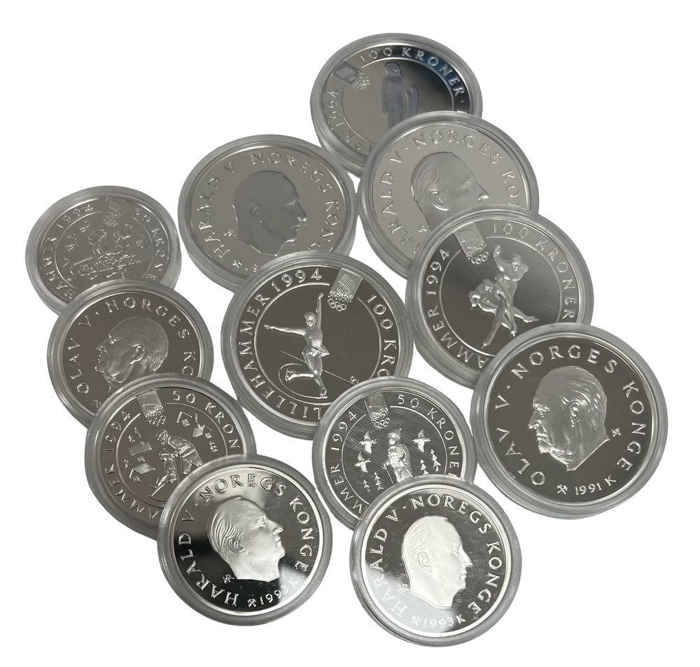 9oz .999Ag (SPOT) OL´94 Lillehammer