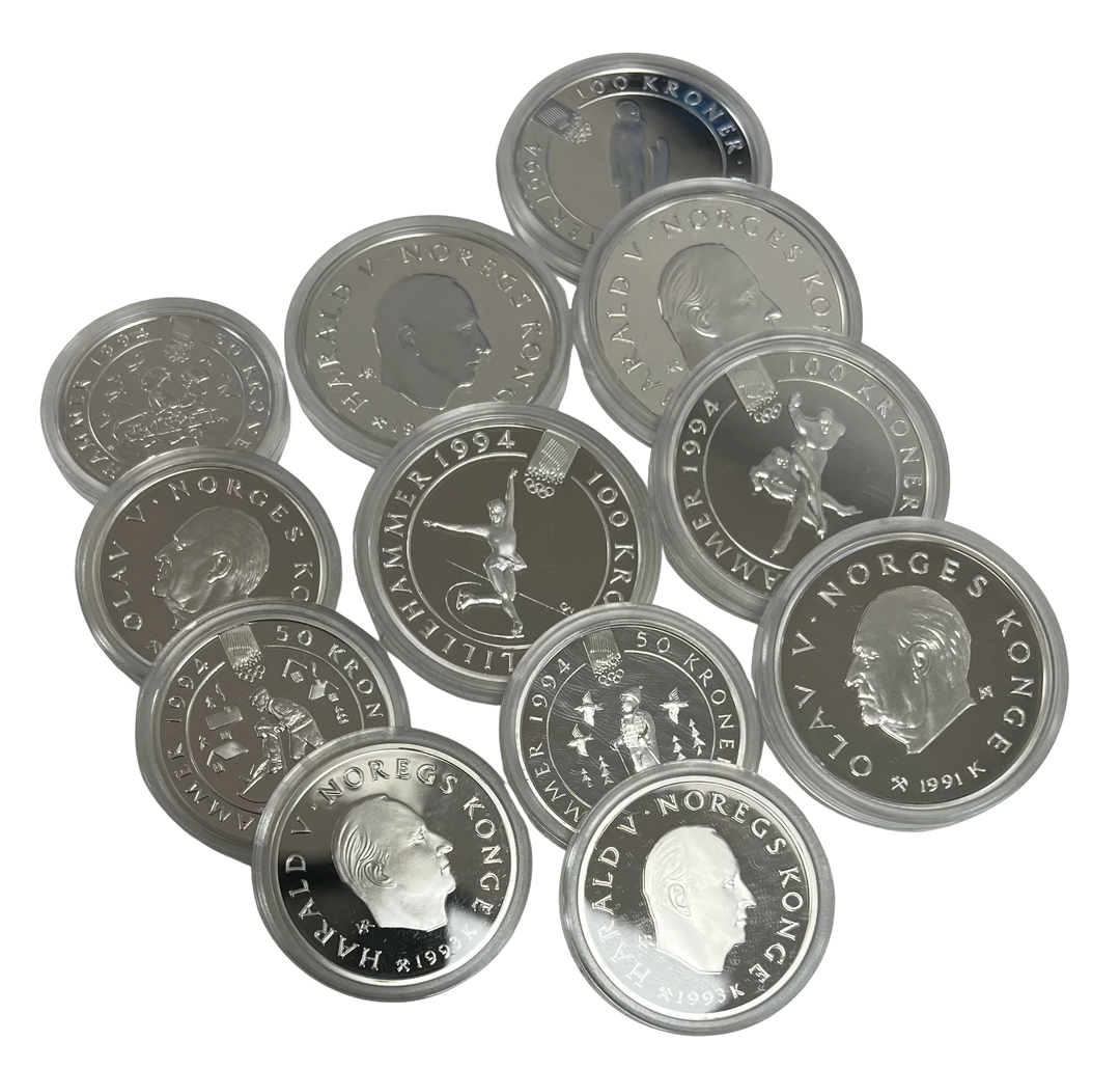 9oz .999Ag (SPOT) OL´94 Lillehammer