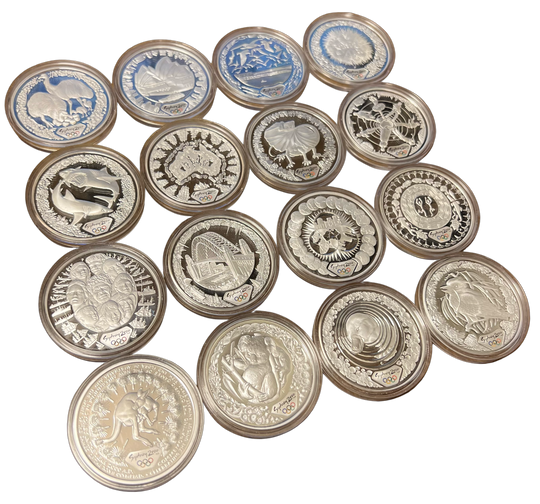 16oz .999Ag (SPOT+2%) 2000 Sydney Olympics Australia