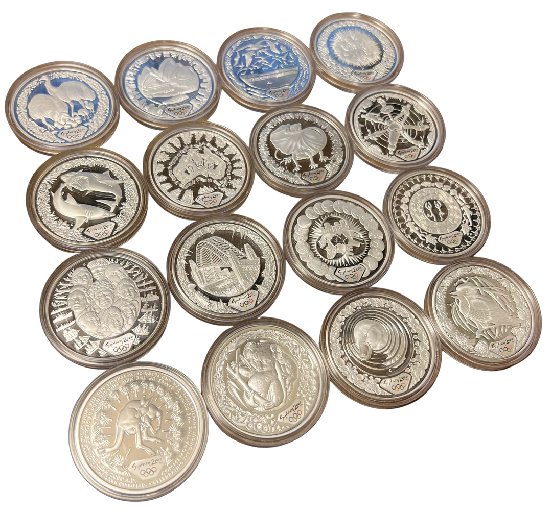 16oz .999Ag SPOT+5% 2000 Sydney Olympics Australia