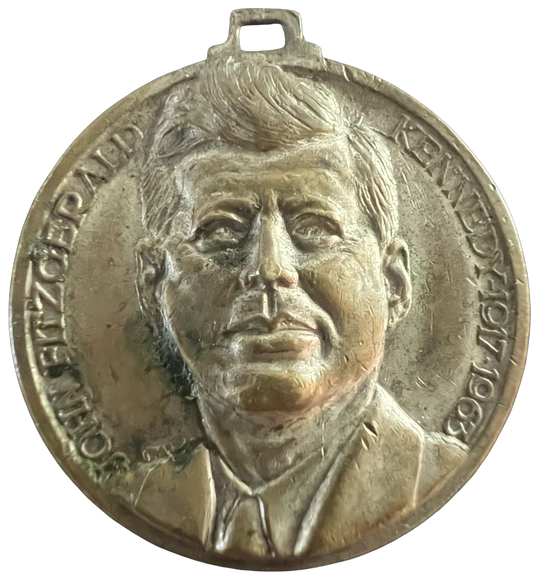 JFK & RFK High relief medal