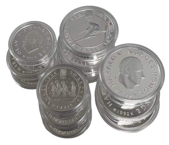 9oz .999Ag (SPOT) OL´94 Lillehammer