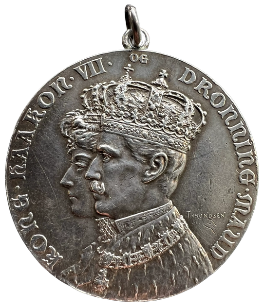 Kroningsmedaljen 1906 i sølv