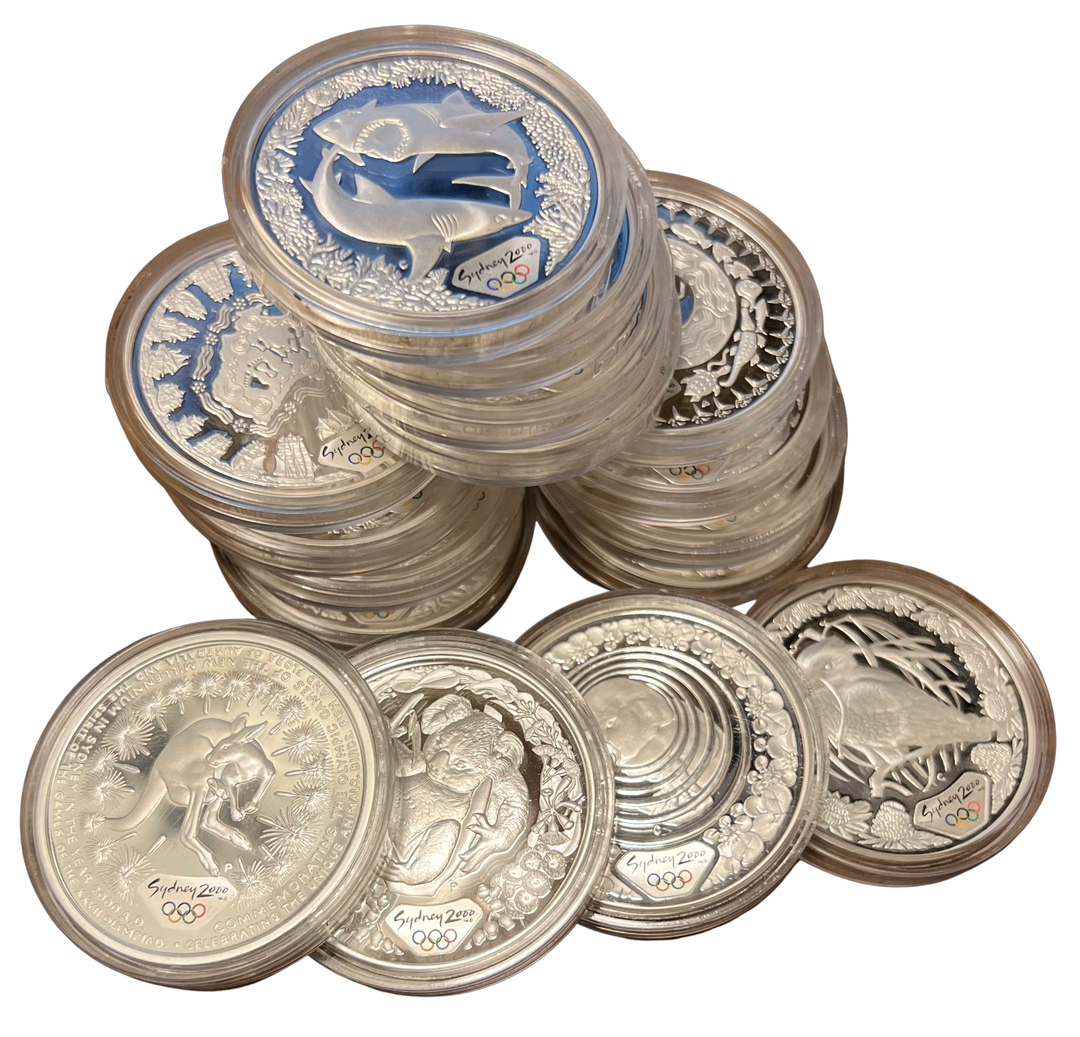 16oz .999Ag (SPOT+2%) 2000 Sydney Olympics Australia