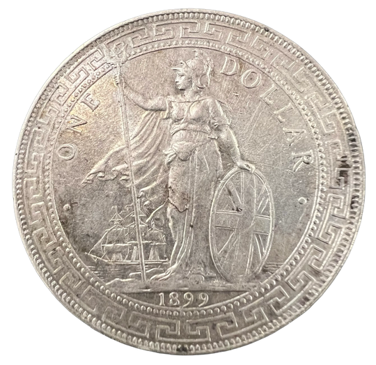 1899 Trade Dollar (Bombay) Great Britain kv.1+/01