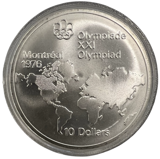 48.6g .925 SIlver (SPOT+2%) $10 1976 Canada