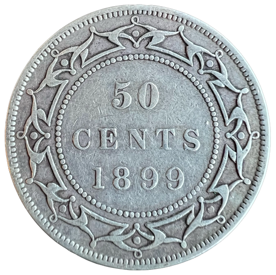 50 Cents 1899 Newfoundland