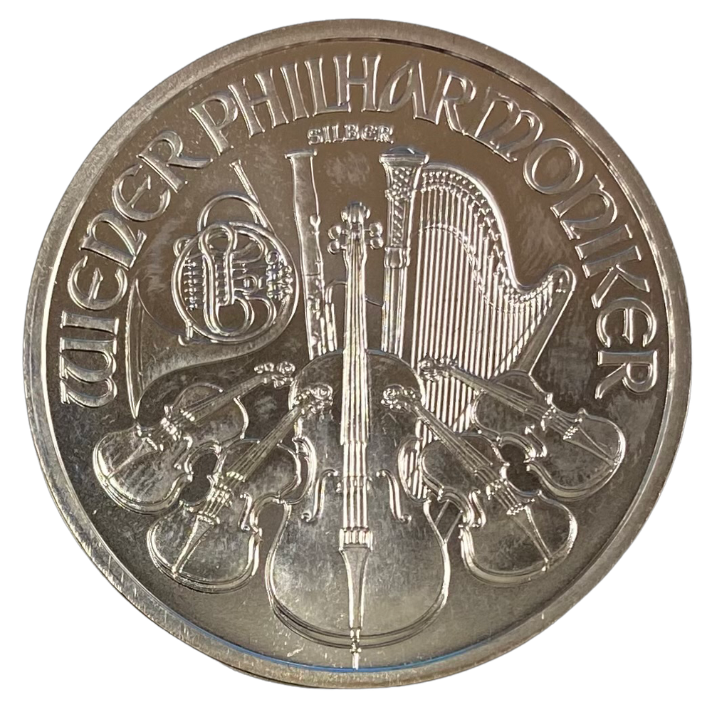 1 oz .999 Silver Wiener Philharmoniker Diverse årstall