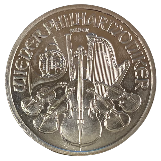 1 oz .999 Silver Wiener Philharmoniker Diverse årstall