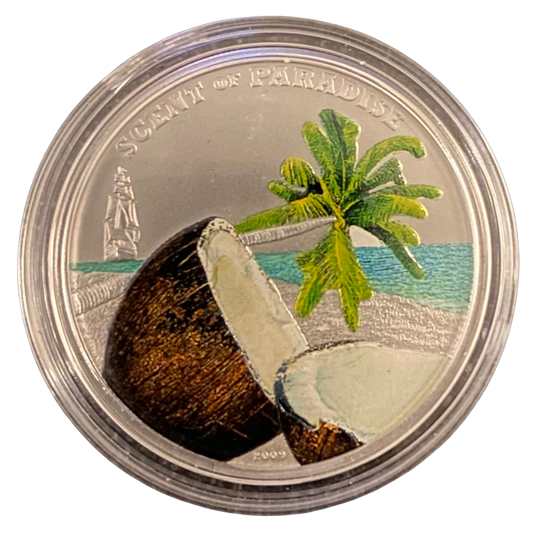 25g .925 Silver $5 2009 Palau Scent of Paradise (SPOT)