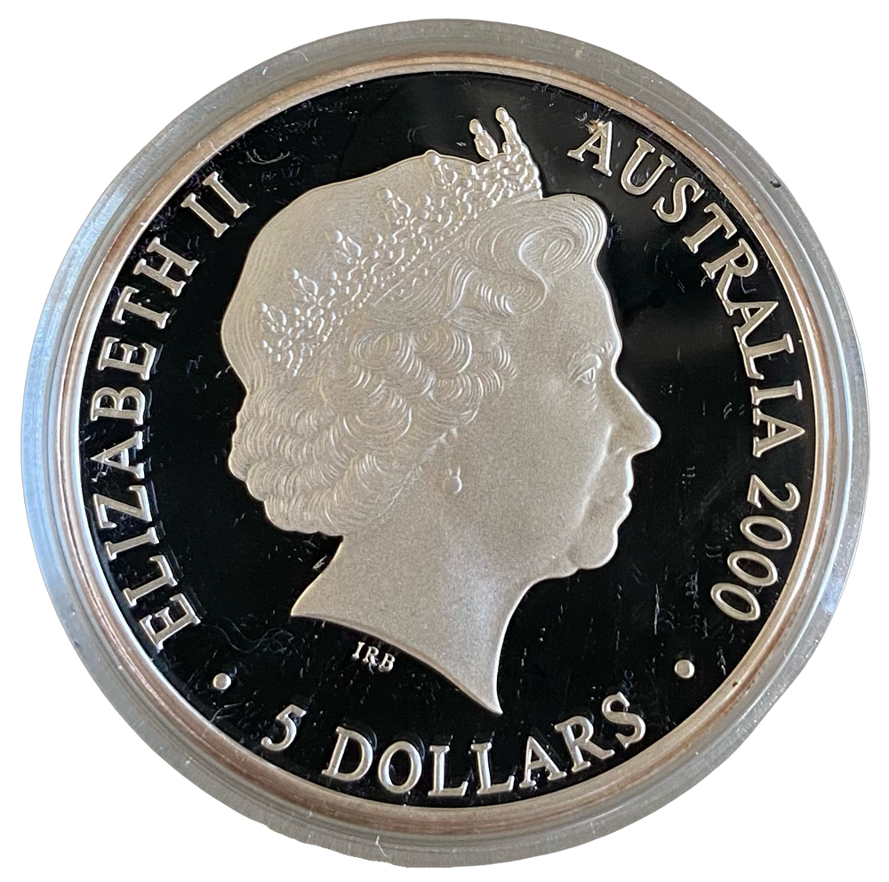 1 oz .999 Silver (SPOT+5%) $5 Sydney 2000 Olympics