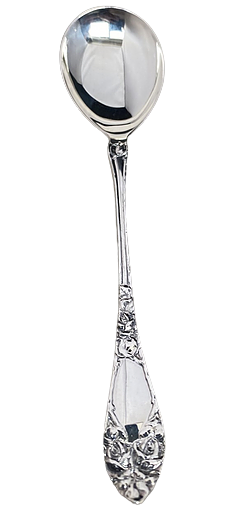 Opphøiet rose serveringsskje 23 cm