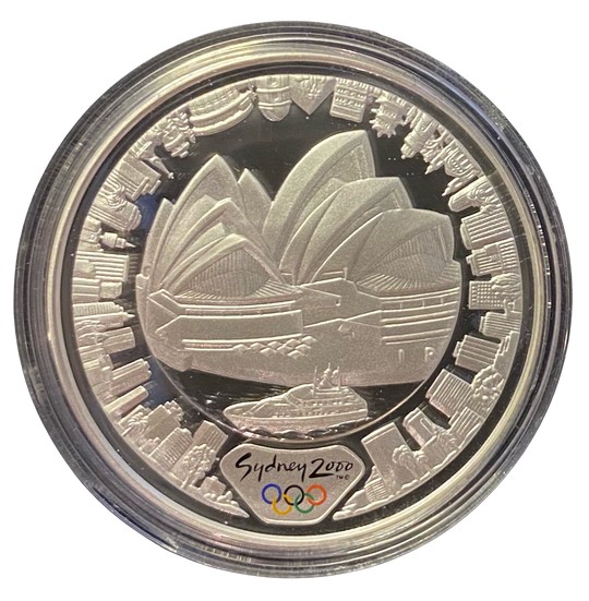 1 oz .999Ag (SPOT+5%) $5 Sydney 2000 Olympics