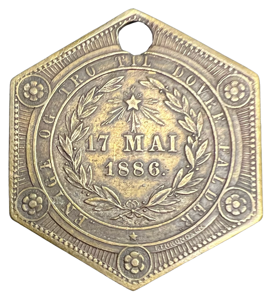 17 Mai medalje 1886