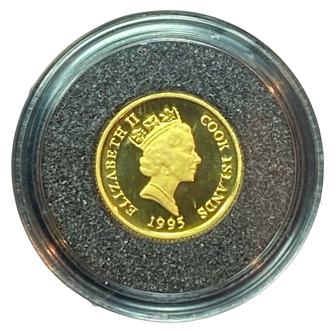 1/25oz .999 Gold (SPOT) $20 1995 Cook Islands