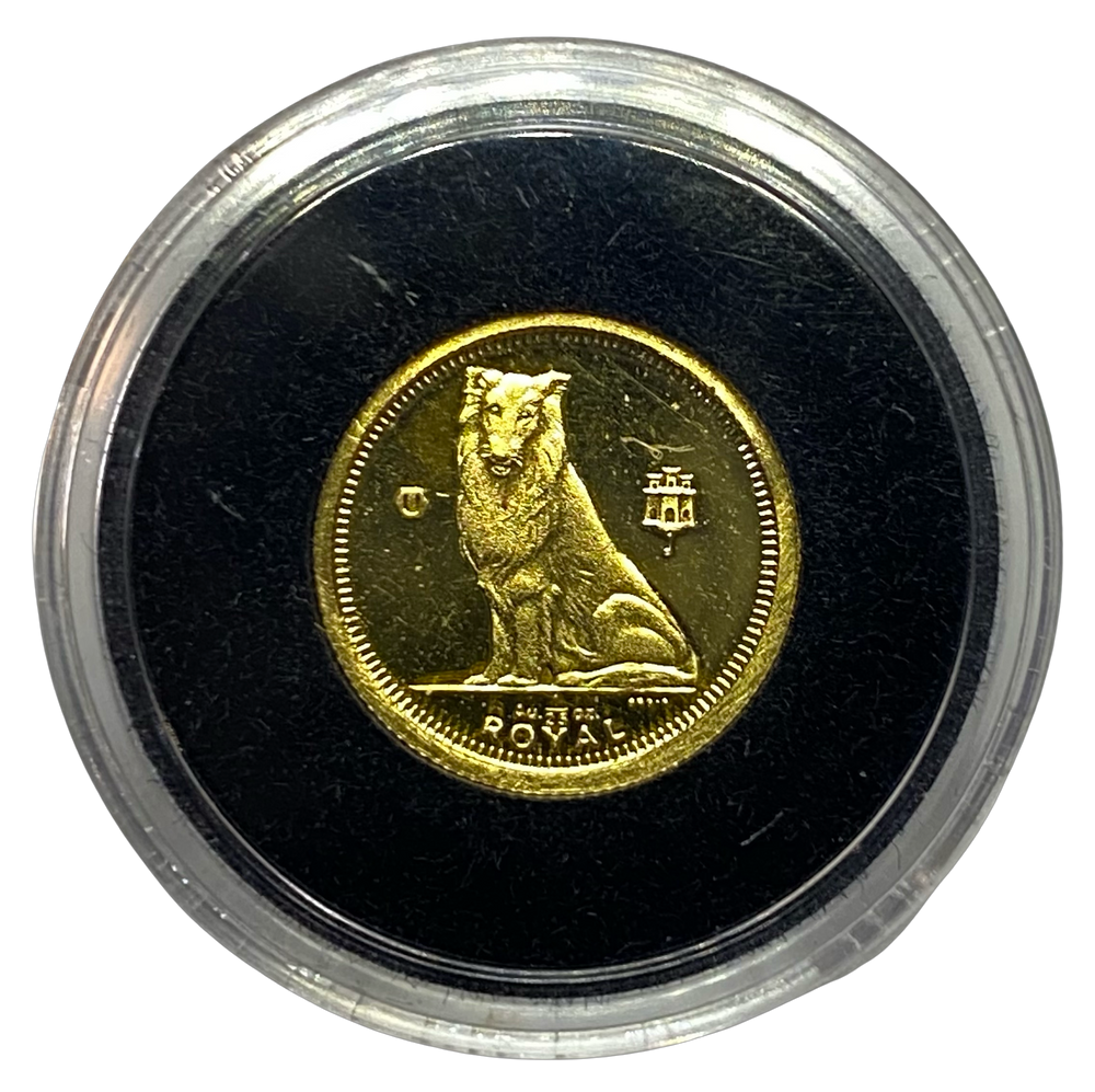 1/25oz .999AU (SPOT) Royal 1995 Gibraltar