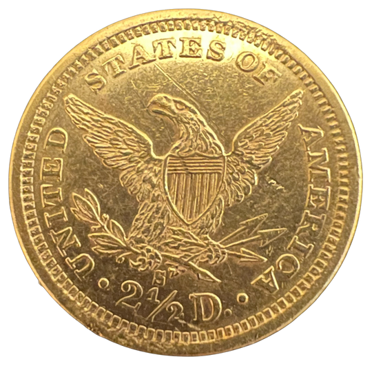 4.18g .900Au 1878 $2.5 Quarter Eagle