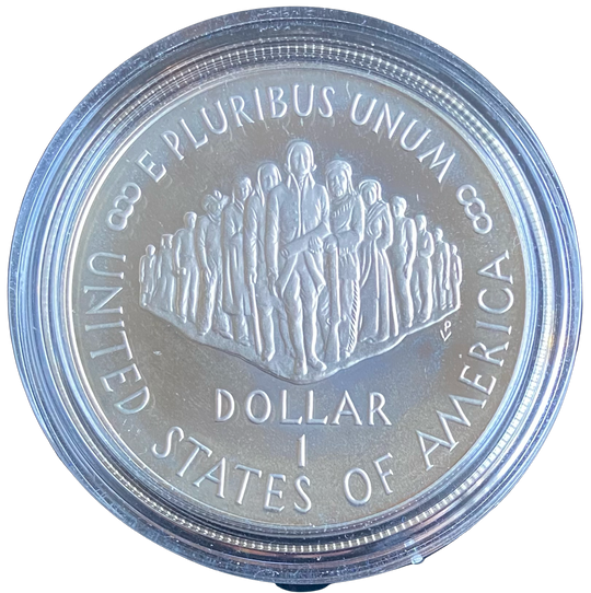 26.73g .900 Silver (SPOT) $1 1987 USA