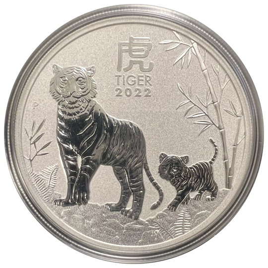 1oz .999Ag Year of the Tiger 2022 Australia